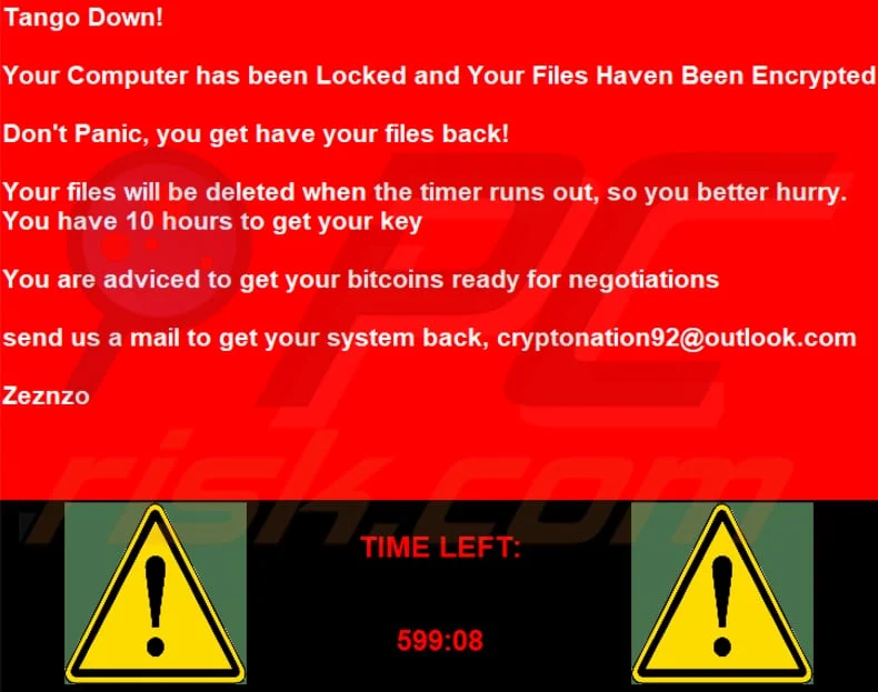 Gambar ilustrasi virus ransomware